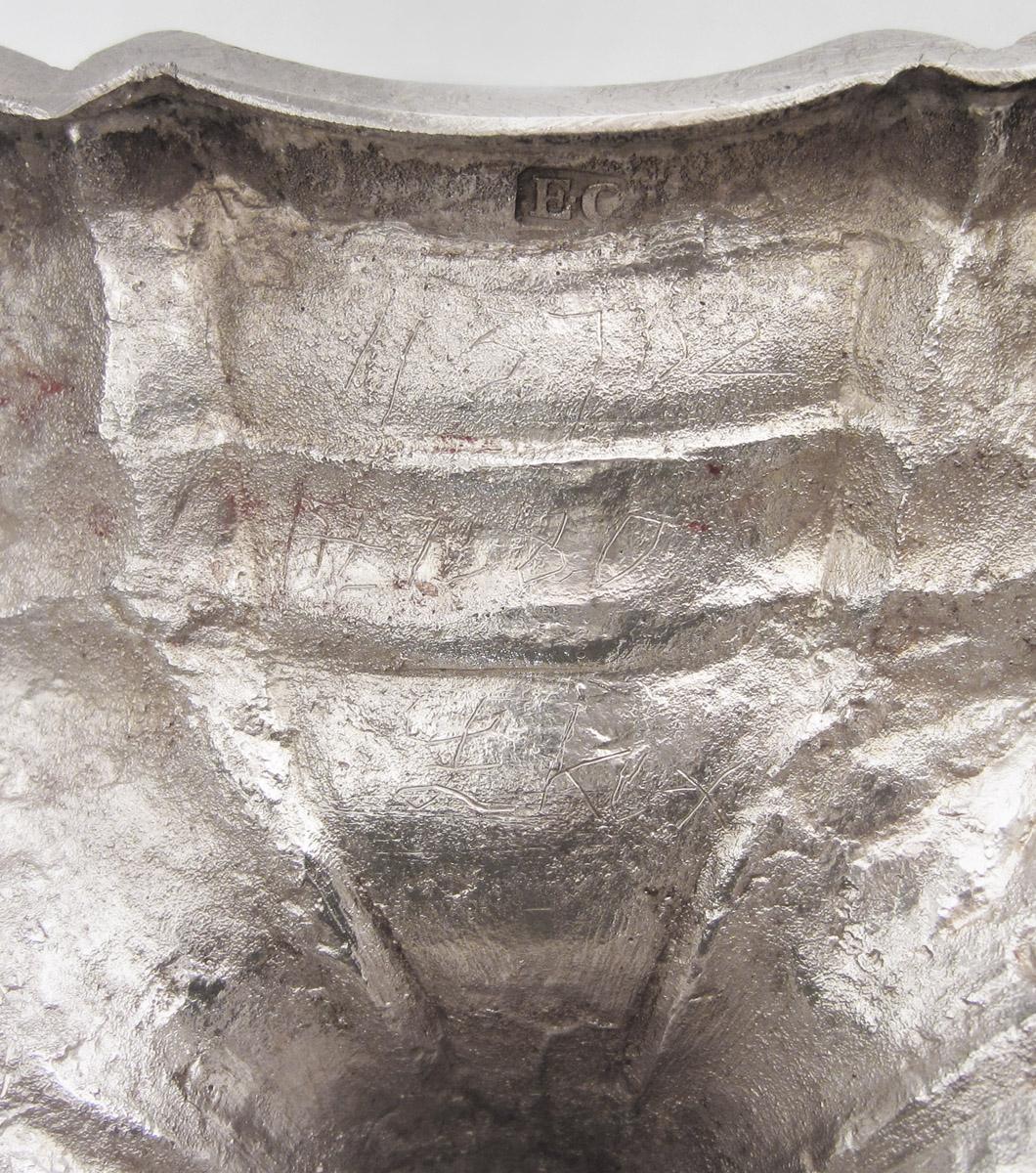 1961.0546.004 A Candlestick, inscription