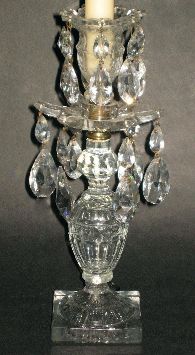 1961.0550.002 Glass candlestick