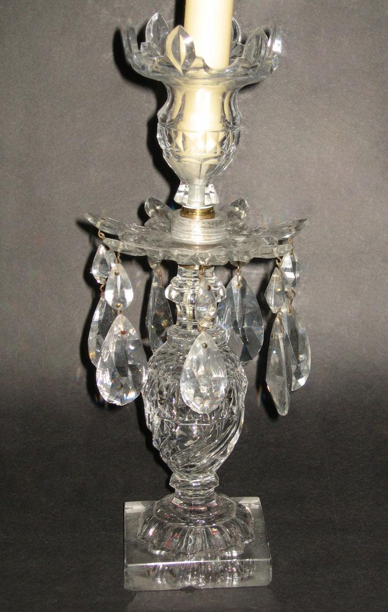 1961.0550.003 Glass candlestick