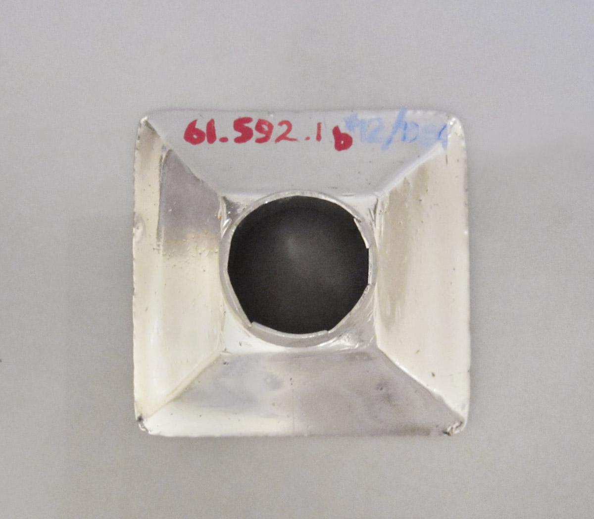1961.0592.001 B Candelabrum, bobeche, underside