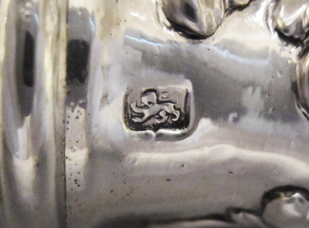1961.0592.001 C Candelabrum, cup, mark 10