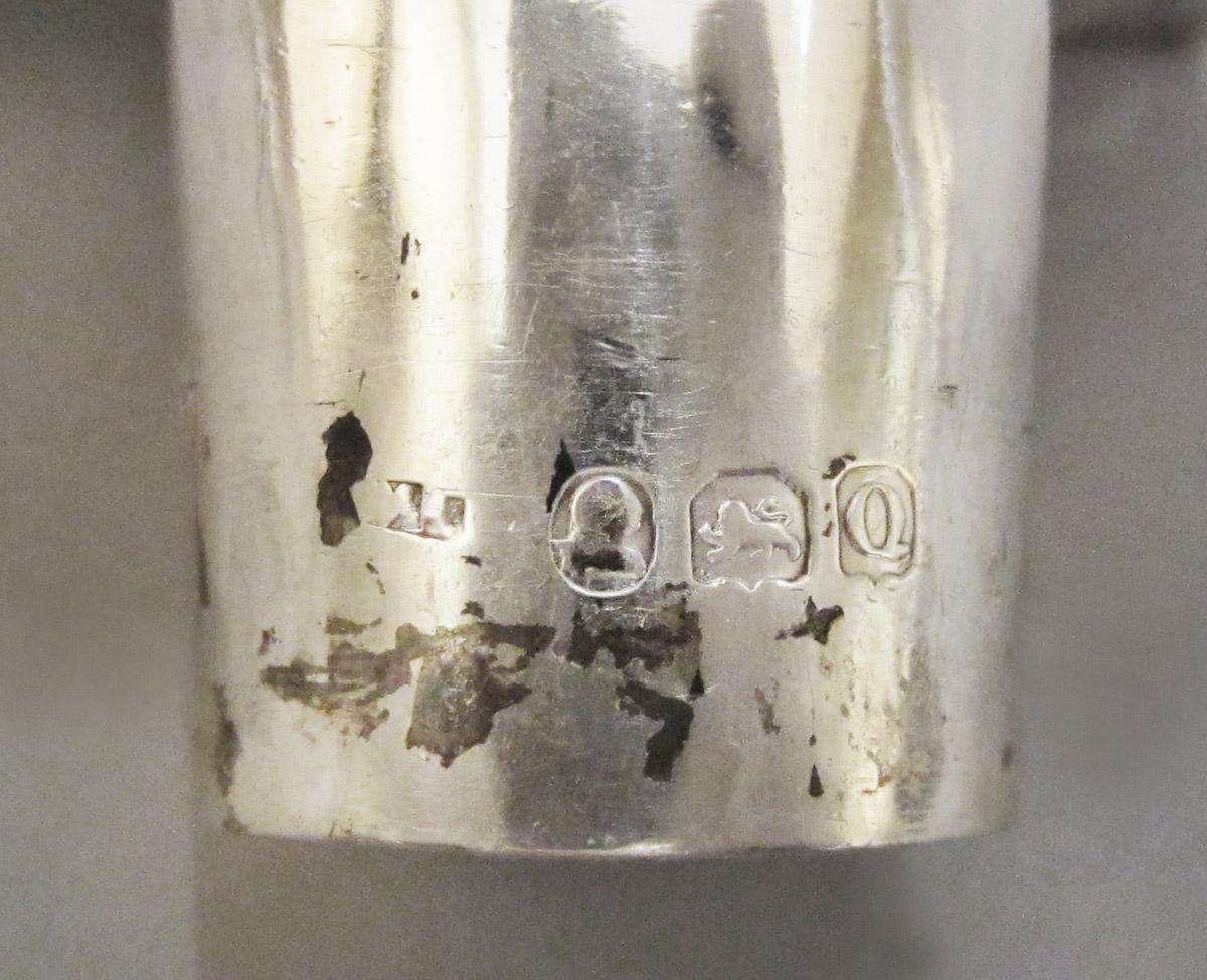 1961.0592.002 C Candelabrum, bobeche, marks 4, 5, 6, 7
