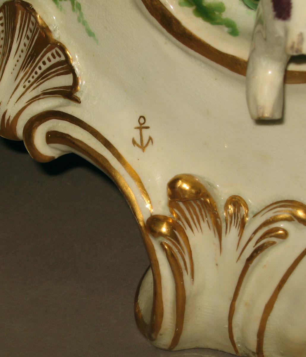 1961.0597.002 Porcelain candelabrum (anchor)
