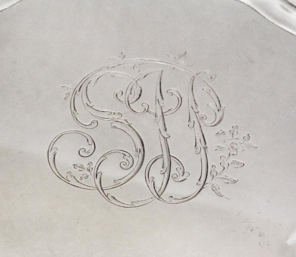 1961.0598 Salver, engraving