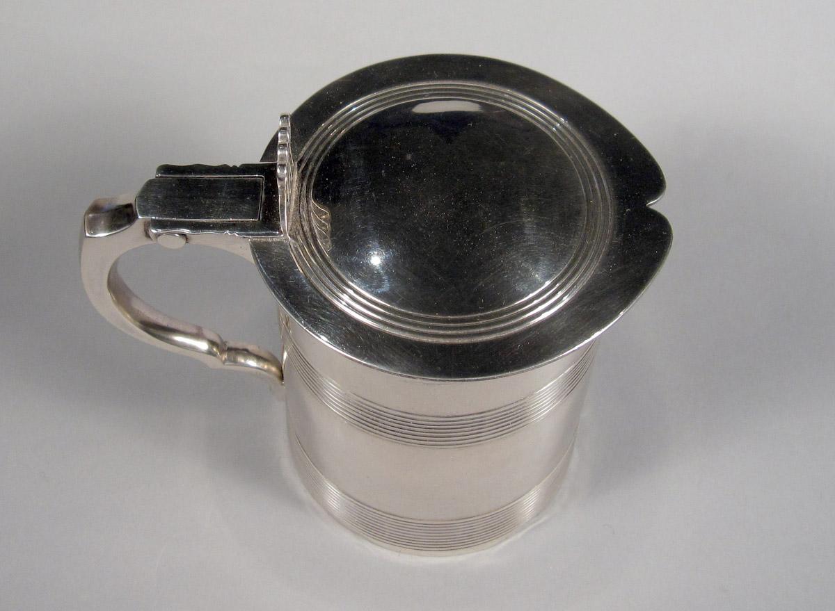 1961.0615 Silver Tankard top view