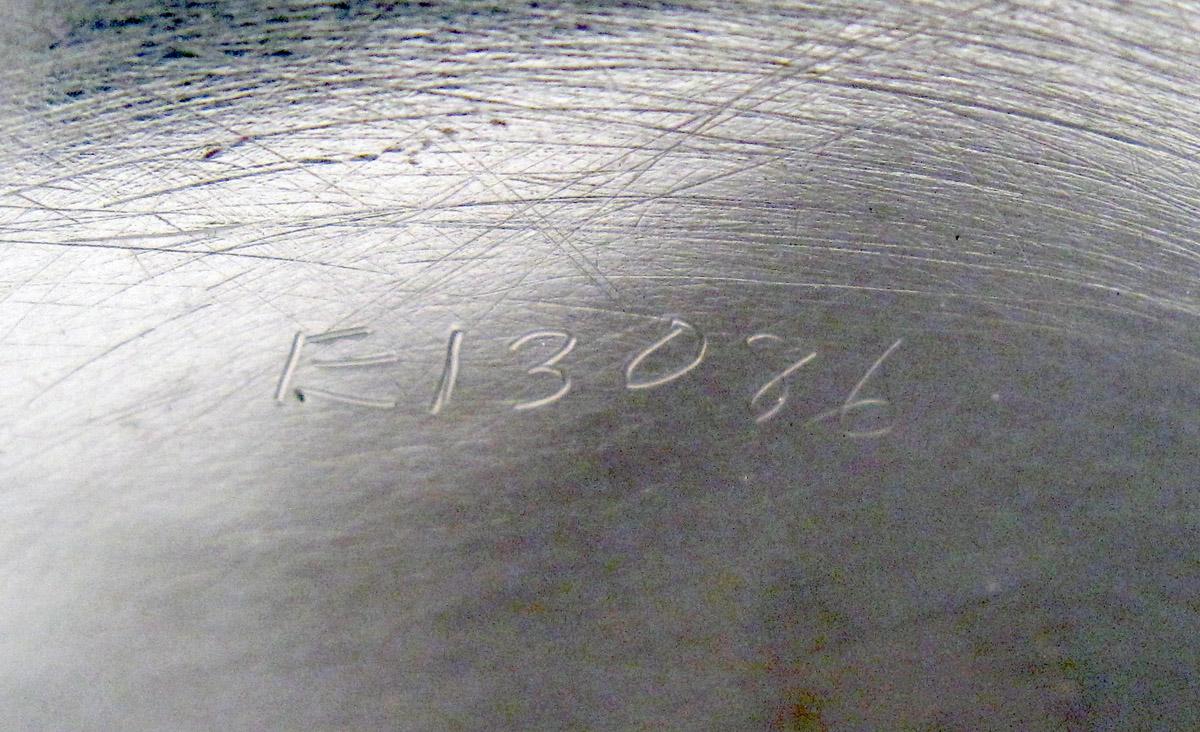 1961.0615 Silver Tankard inscription 3