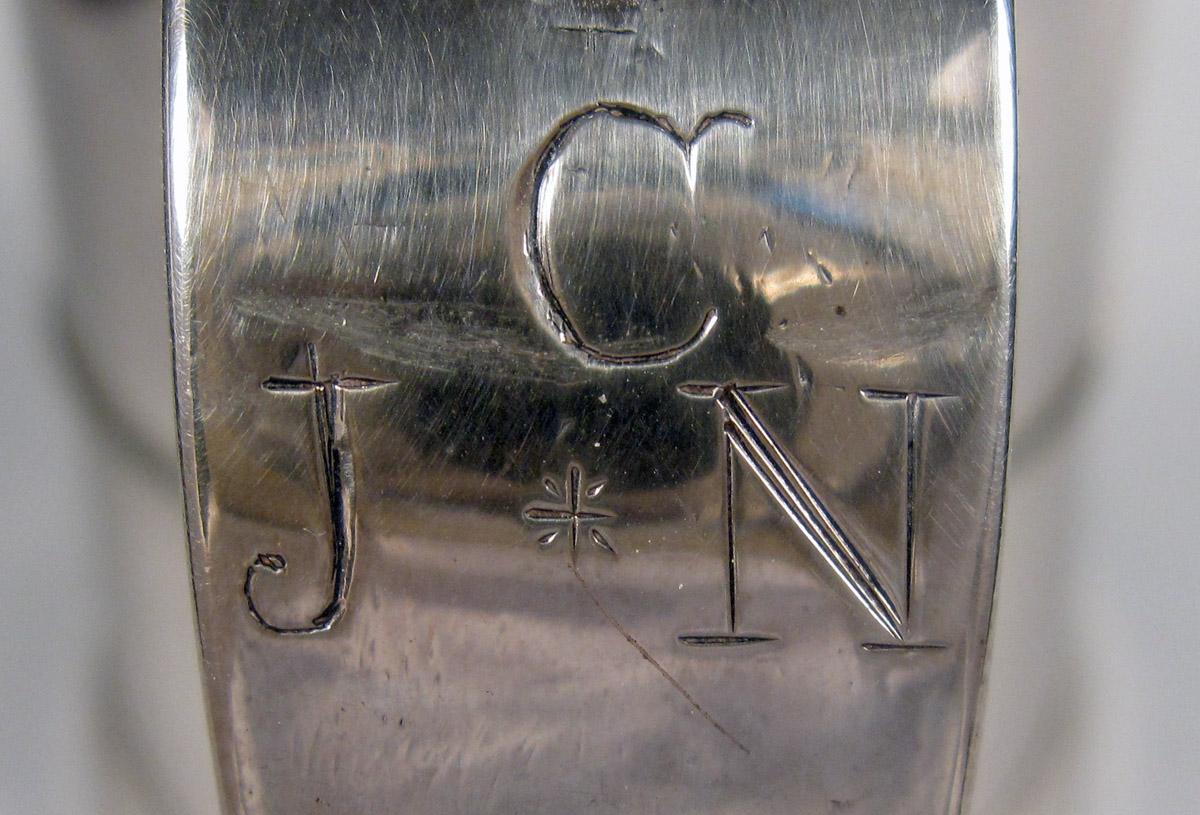 1961.0616 Silver Tankard engraving
