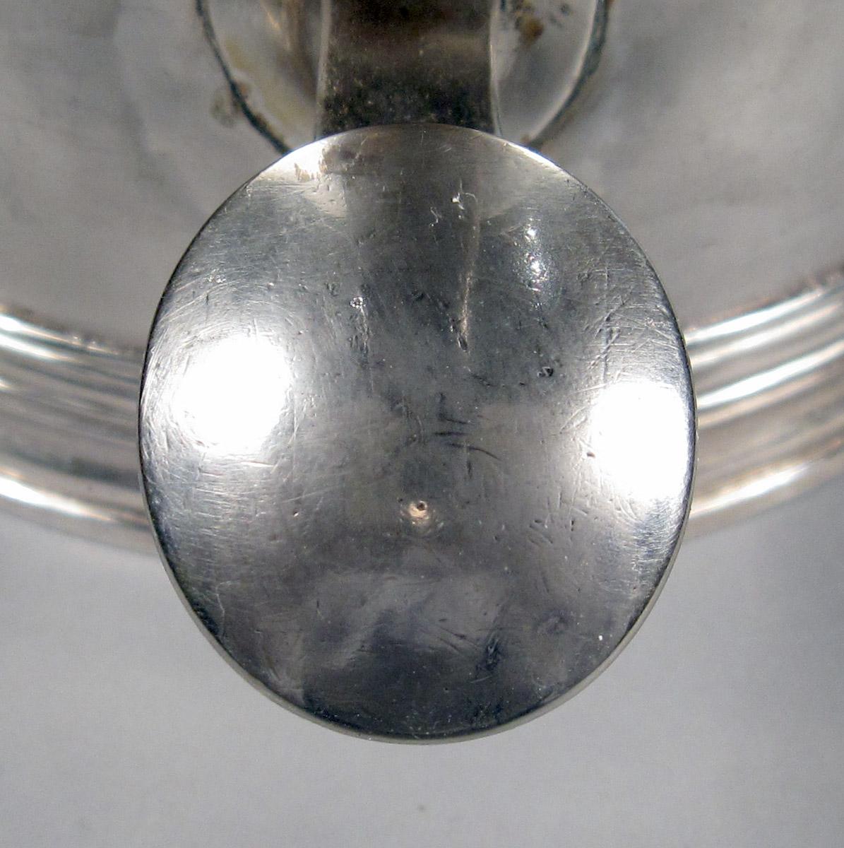 1961.0617 Silver Tankard handle terminal