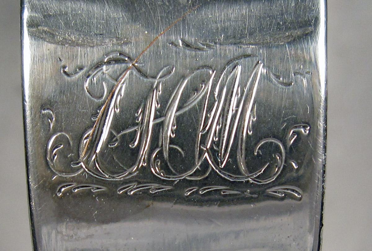 1961.0617 Silver Tankard engraving