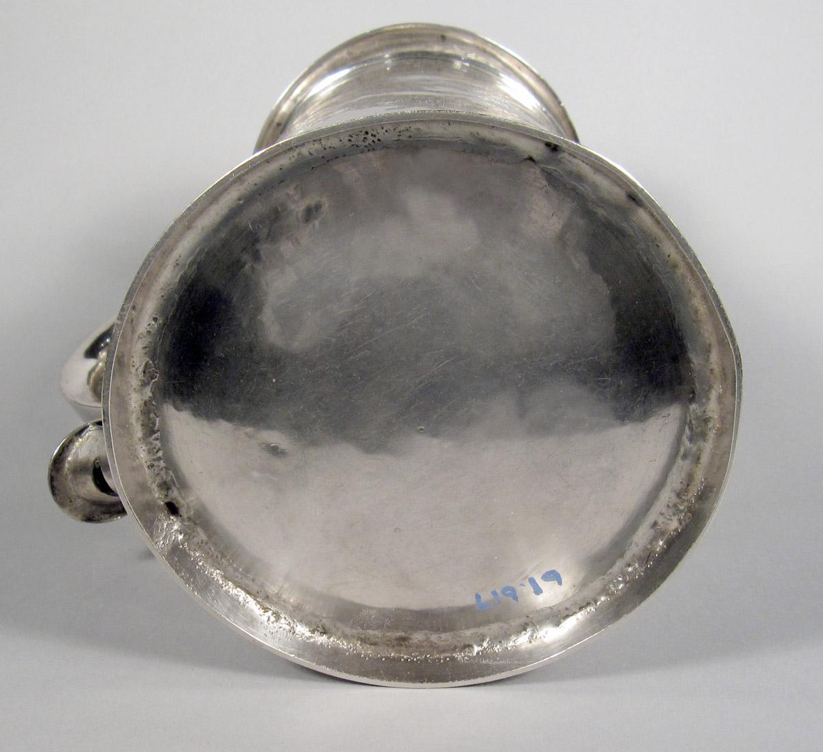 1961.0617 Silver Tankard underside