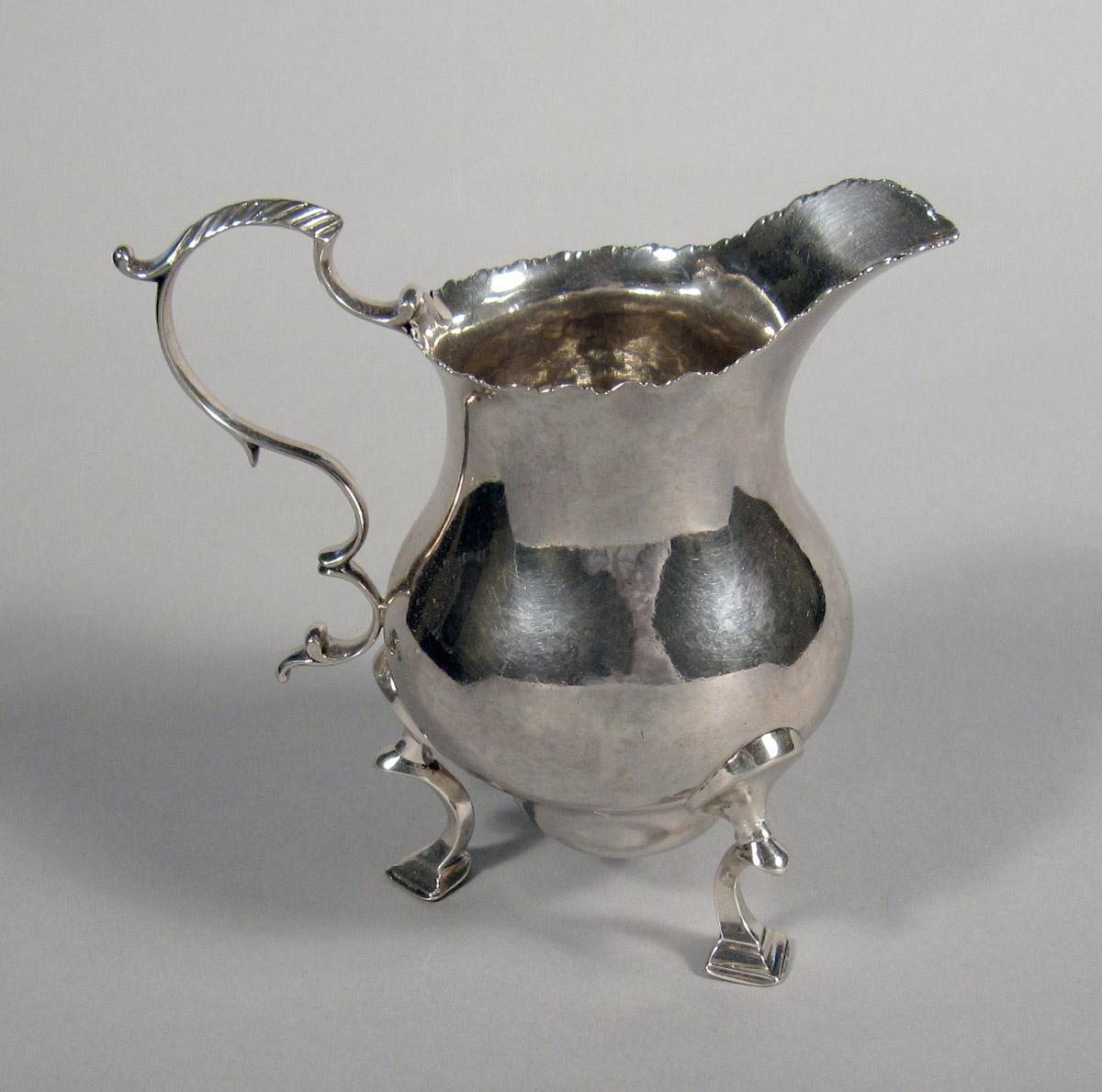 1961.0618 Silver Cream Pot side 2