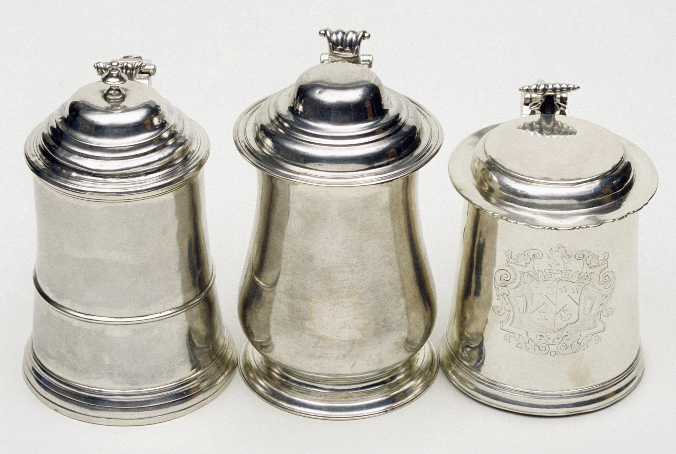 1980.0111, 1963.0524, 1961.0620 Tankard, view 1