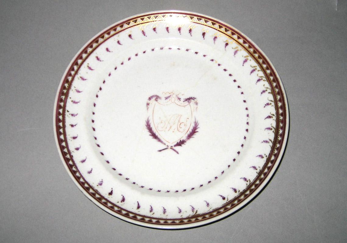 1961.0624.008 Porcelain Plate