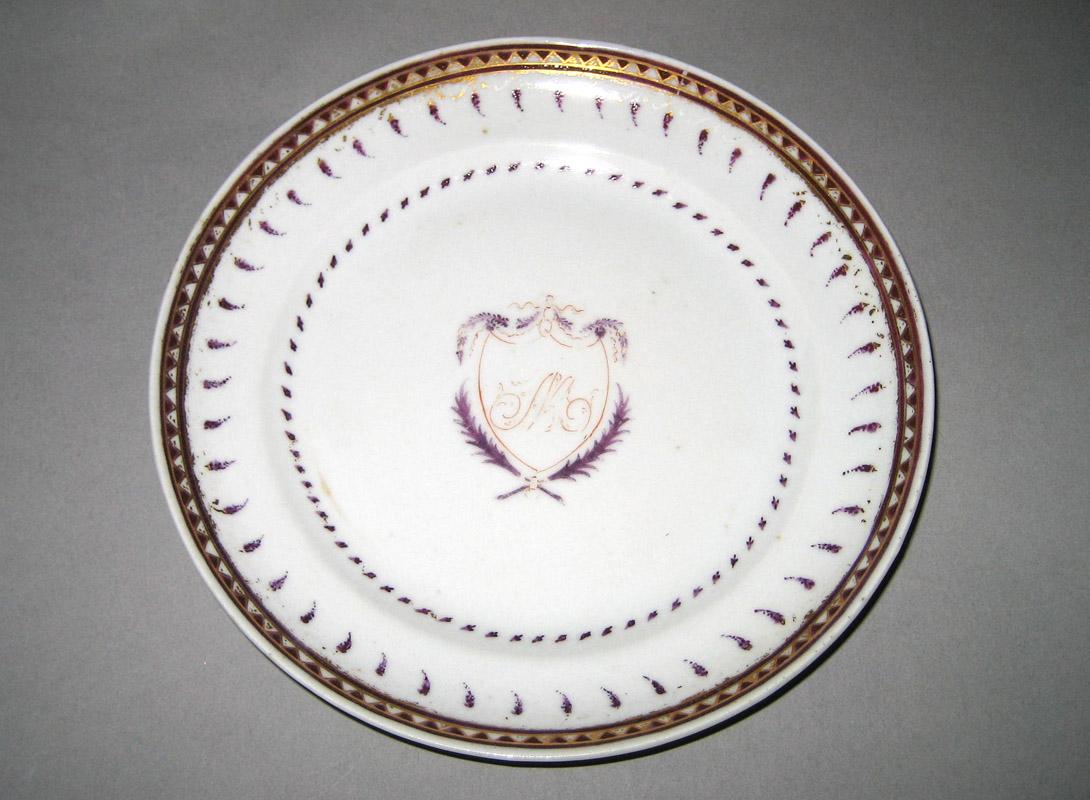 1961.0624.009 Porcelain Plate