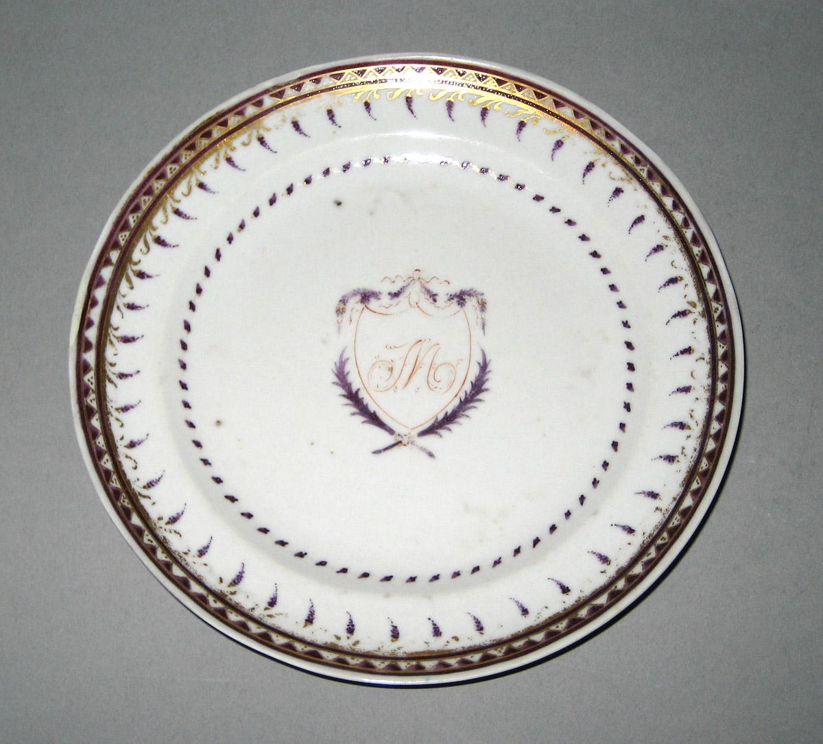 1961.0624.012 Porcelain Plate