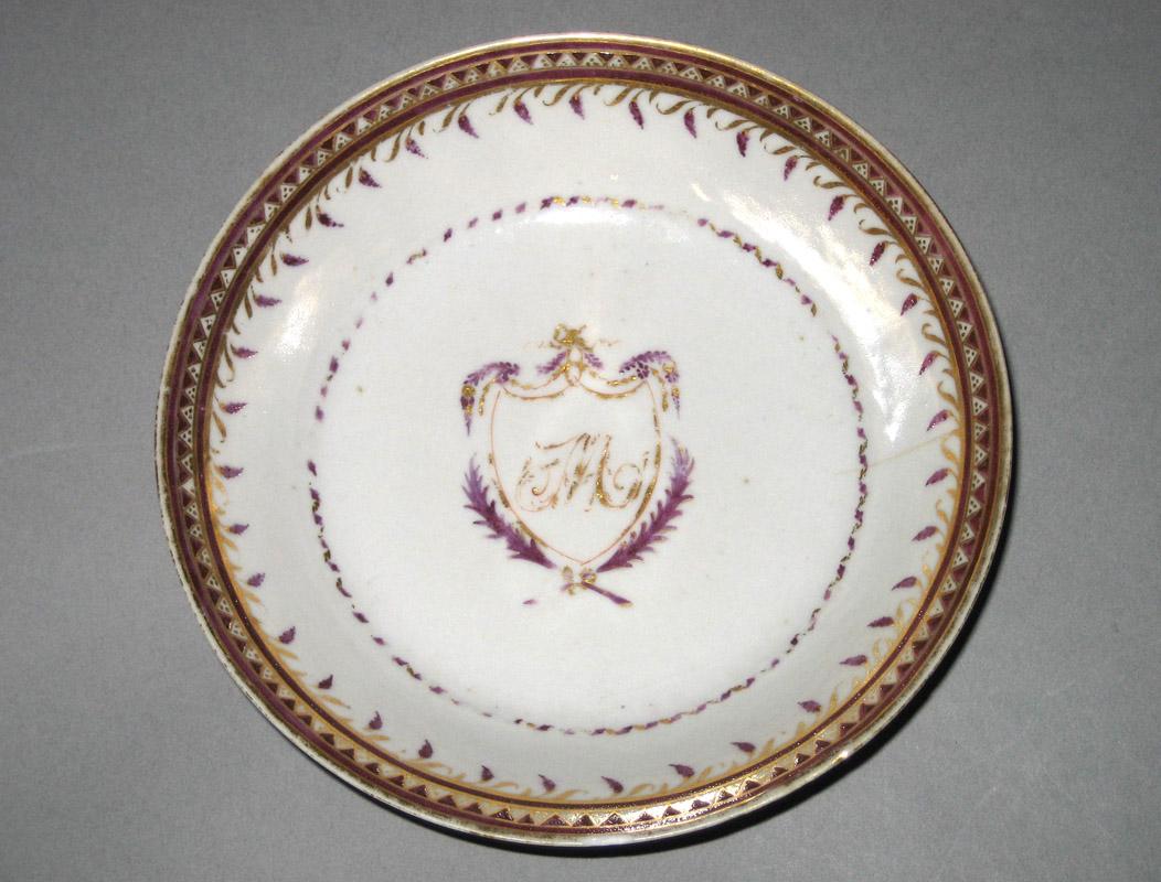 1961.0624.019 Porcelain Saucer