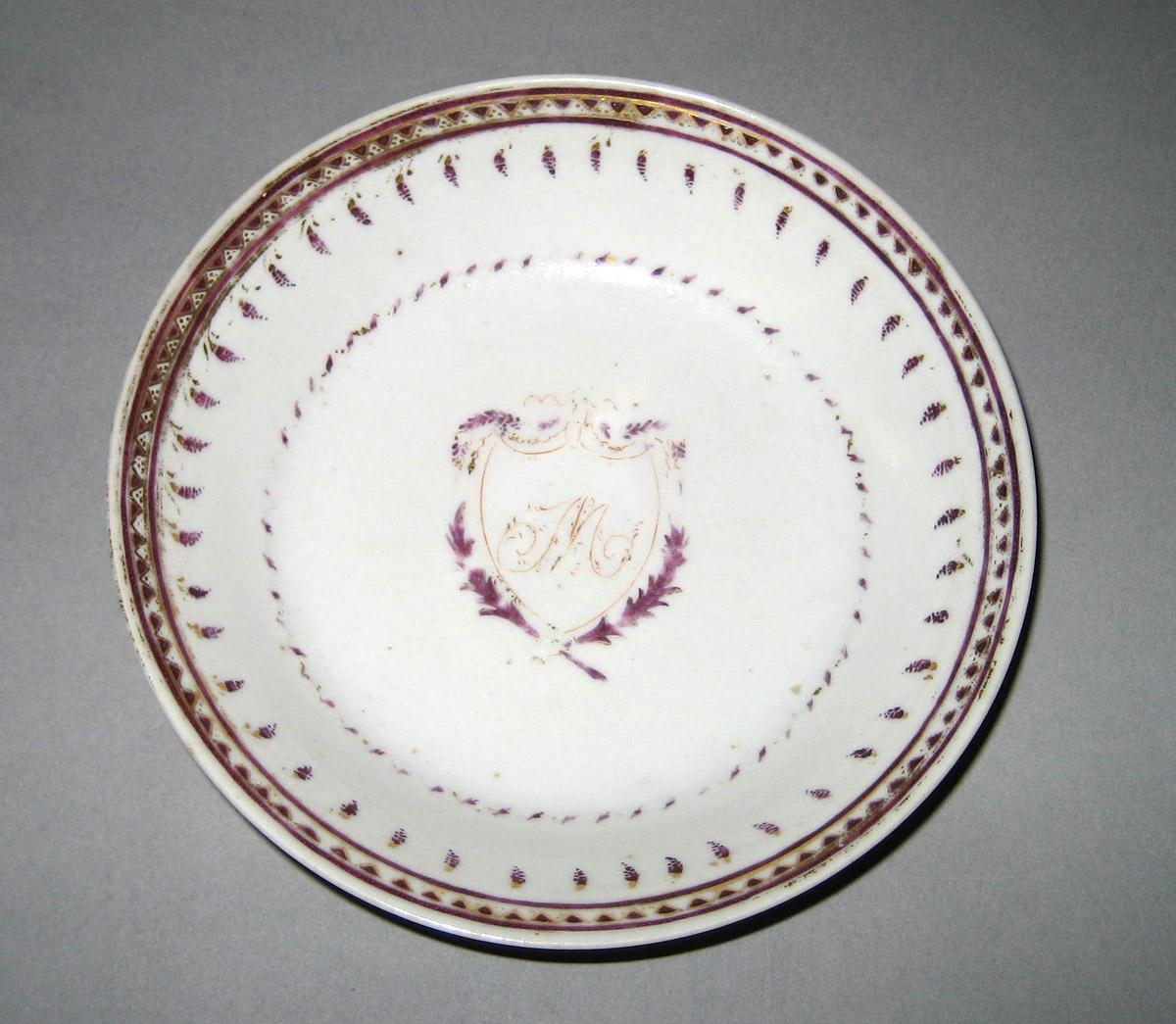 1961.0624.020 Porcelain Saucer