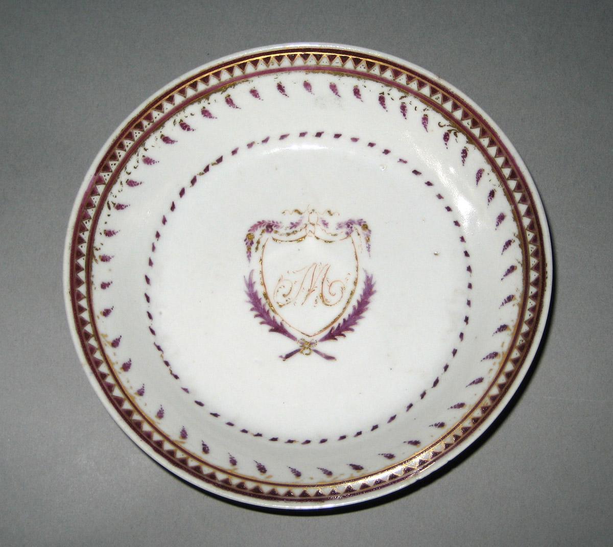 1961.0624.024 Porcelain Saucer
