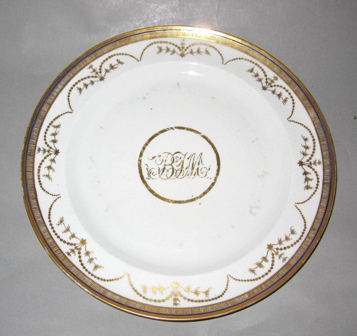 1961.0625.001 Porcelain plate