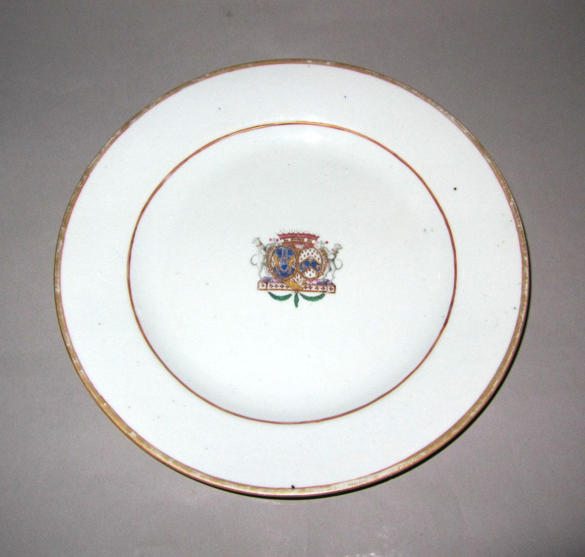 1961.0626.001 Porcelain plate