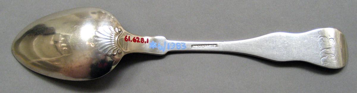 1961.0628.001 Silver Spoon underside