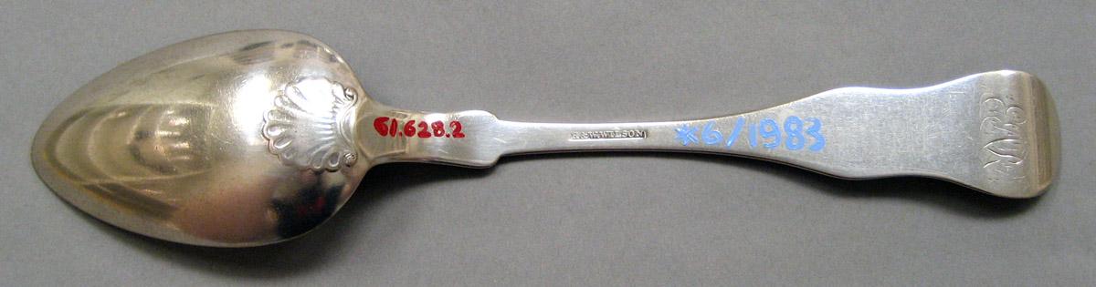 1961.0628.002 Silver Spoon underside