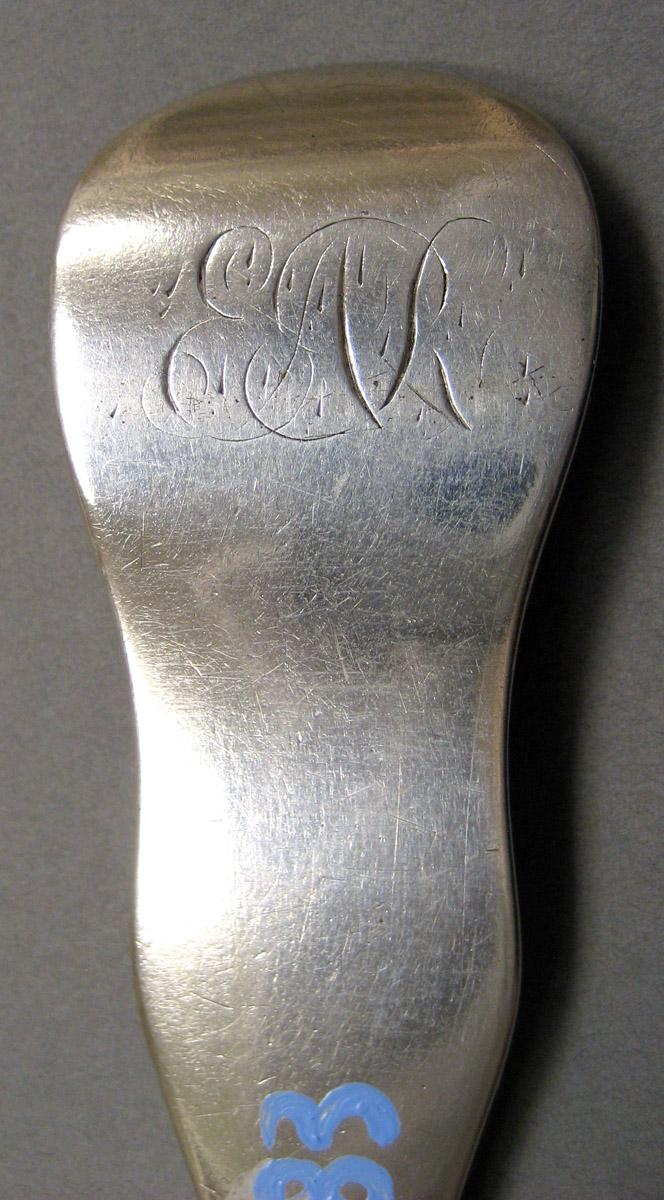 1961.0628.002 Silver Spoon engraving