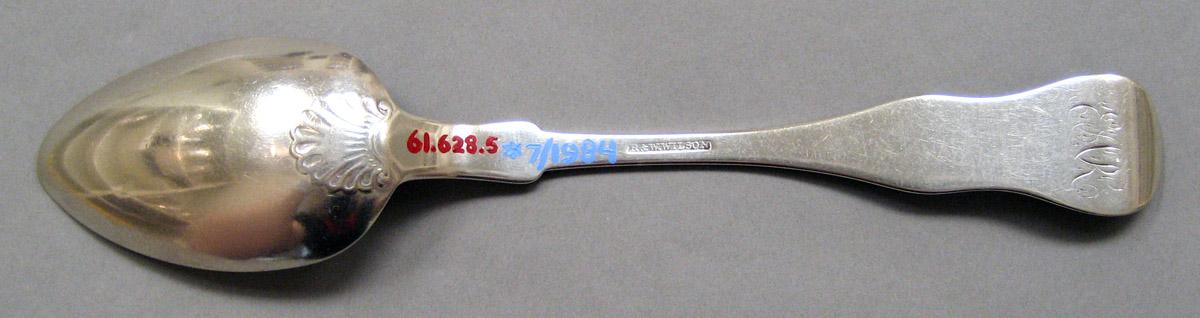 1961.0628.005 Silver Spoon underside