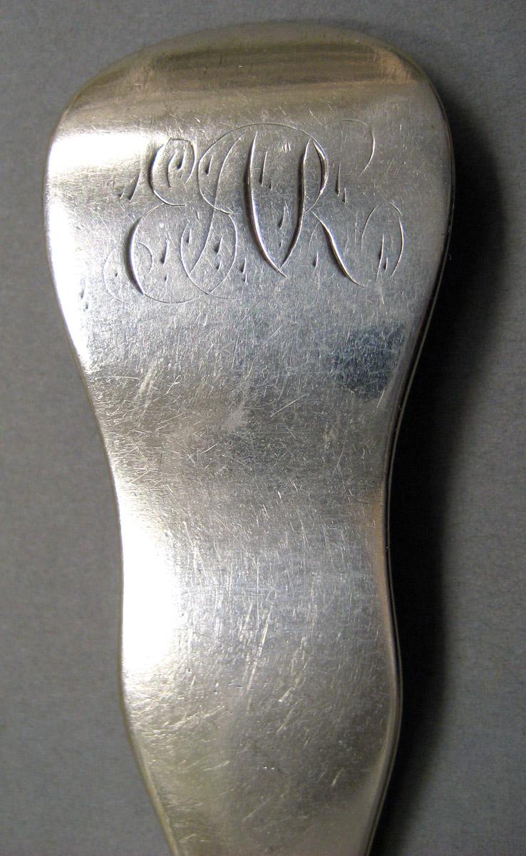 1961.0628.005 Silver Spoon engraving