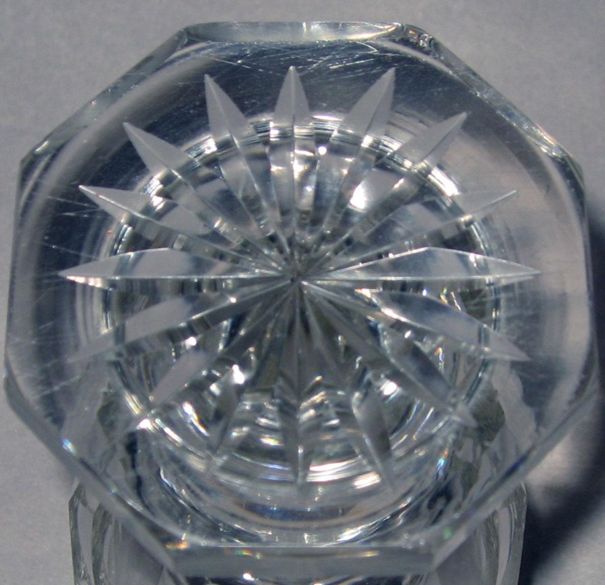 1961.0630.009 Glass ale glass (underside)