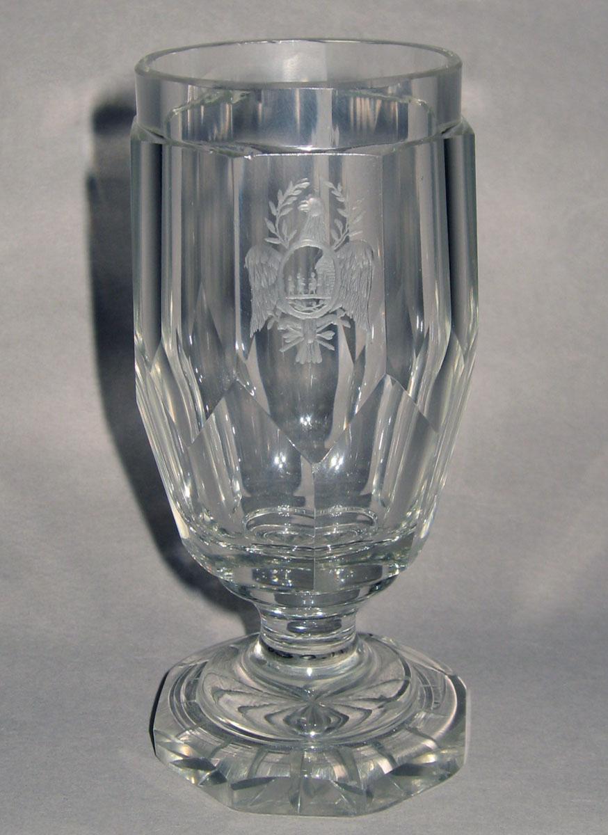 1961.0630.011 Colorless glass ale glass