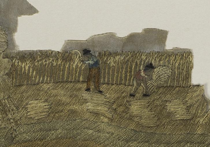 1955.0032.003 A Needlework Picture, Detail 3