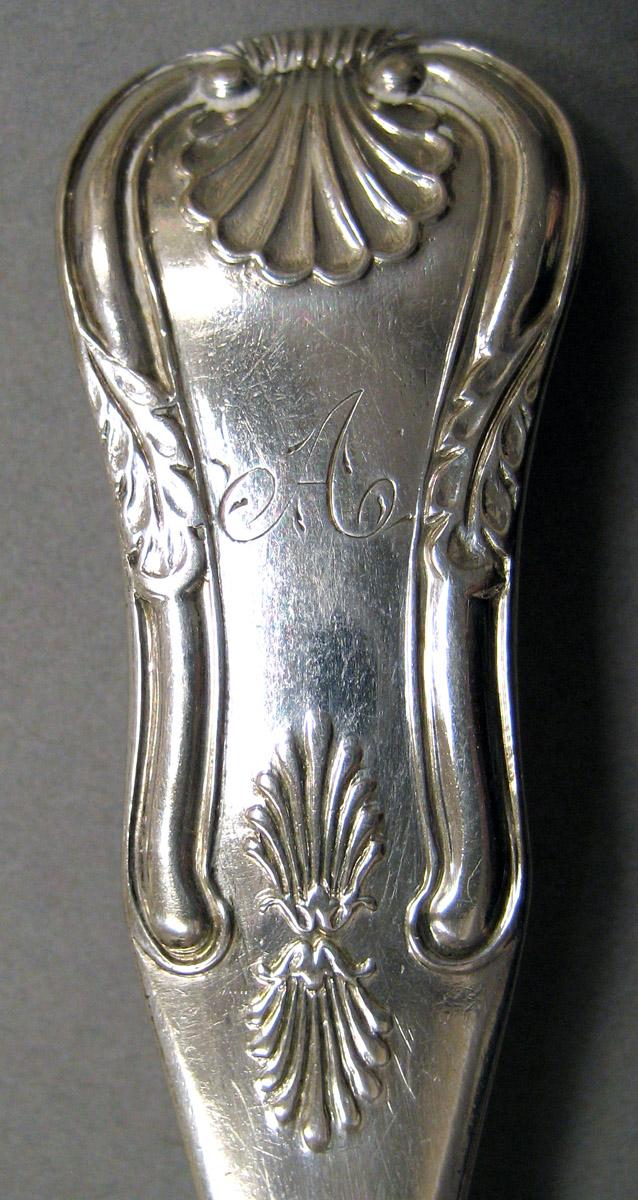 1961.0632.001 Silver Spoon engraving