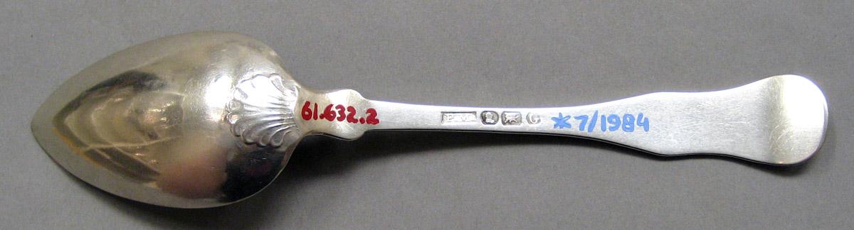 1961.0632.002 Silver Spoon underside