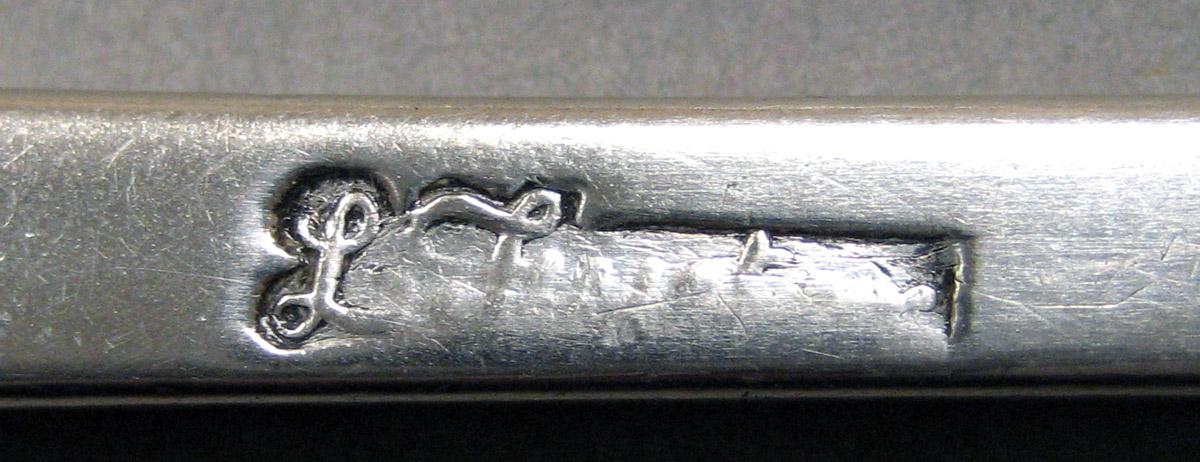 1961.0633.001 Silver Spoon engraving