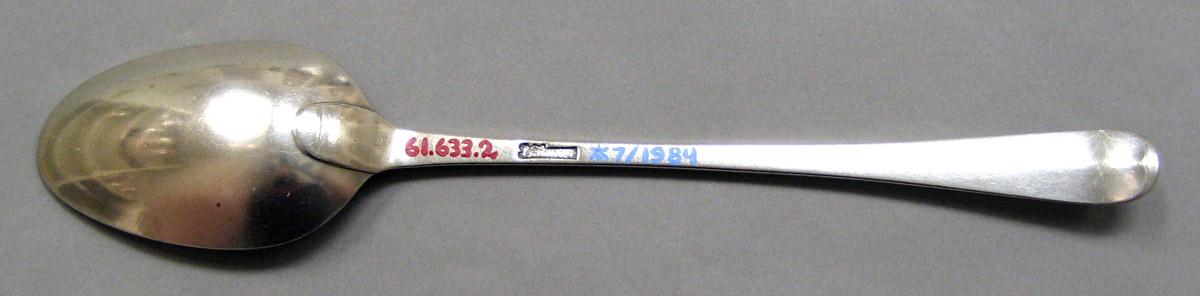 1961.0633.002 Silver Spoon underside