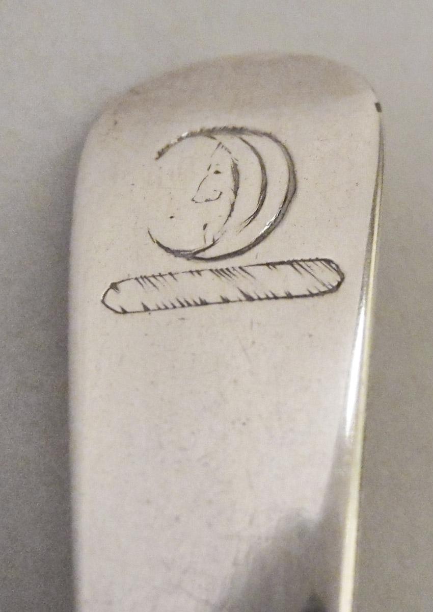 1961.0634.001 Spoon, engraving