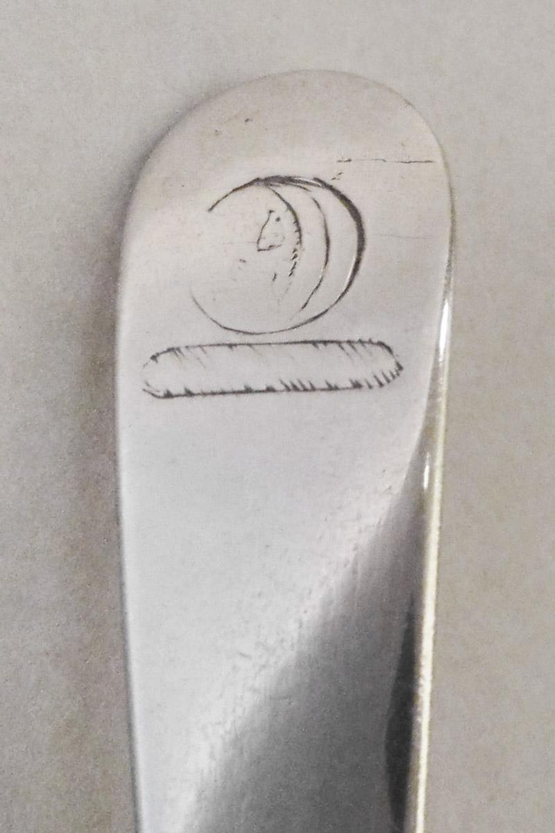 1961.0634.003 Spoon, engraving