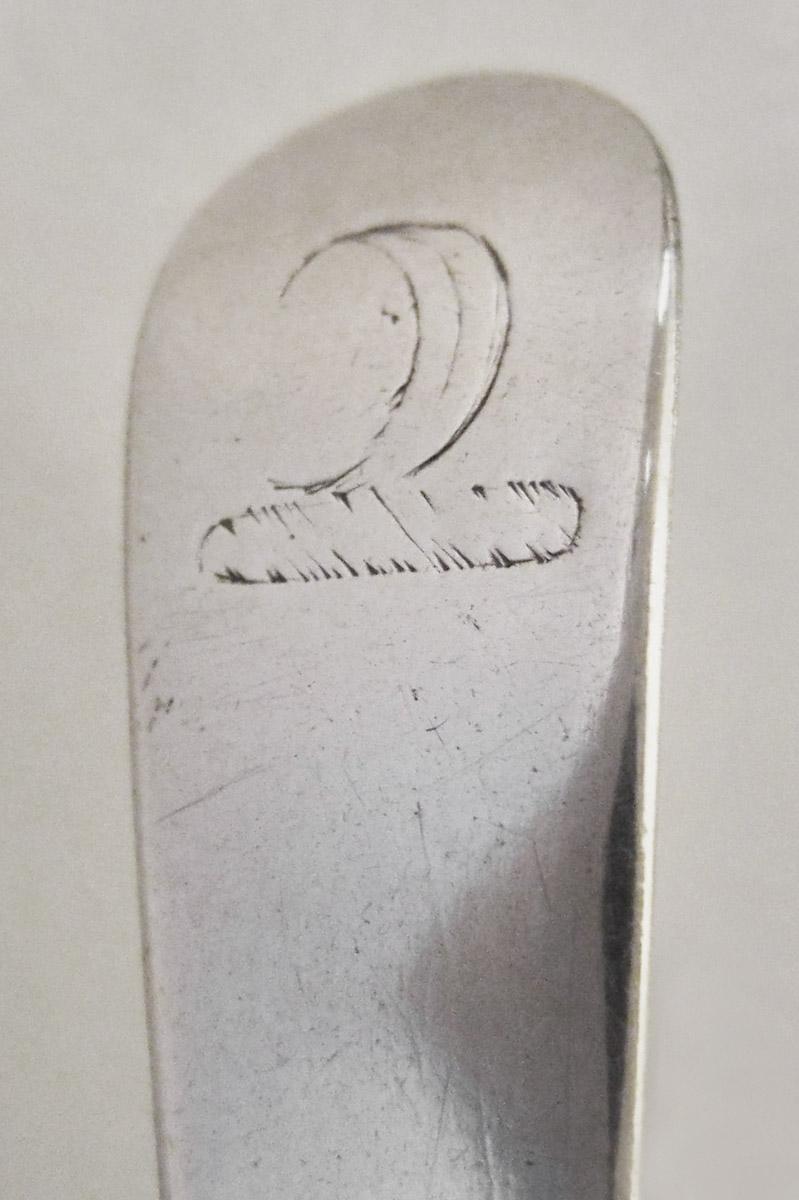 1961.0634.005 Spoon, engraving