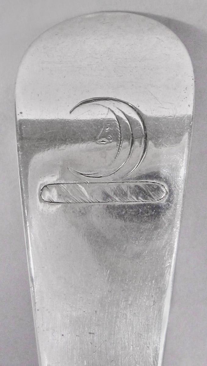 1961.0635.002 Spoon, engraving