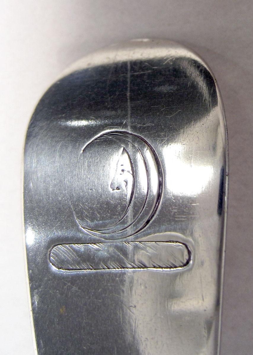 1961.0635.009 Silver Spoon engraved decoration