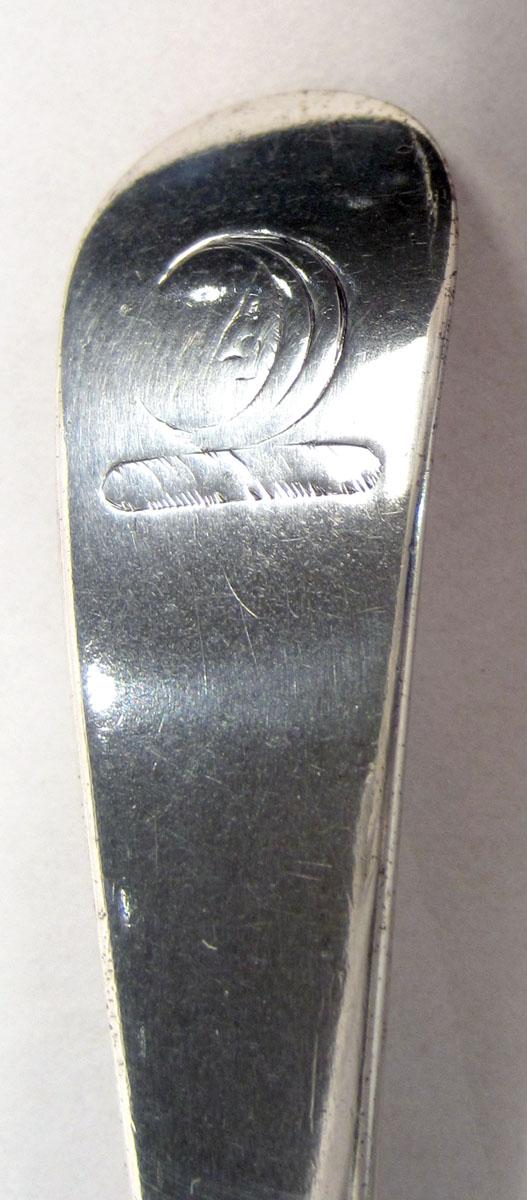1961.0635.010 Silver Spoon engraved decoration