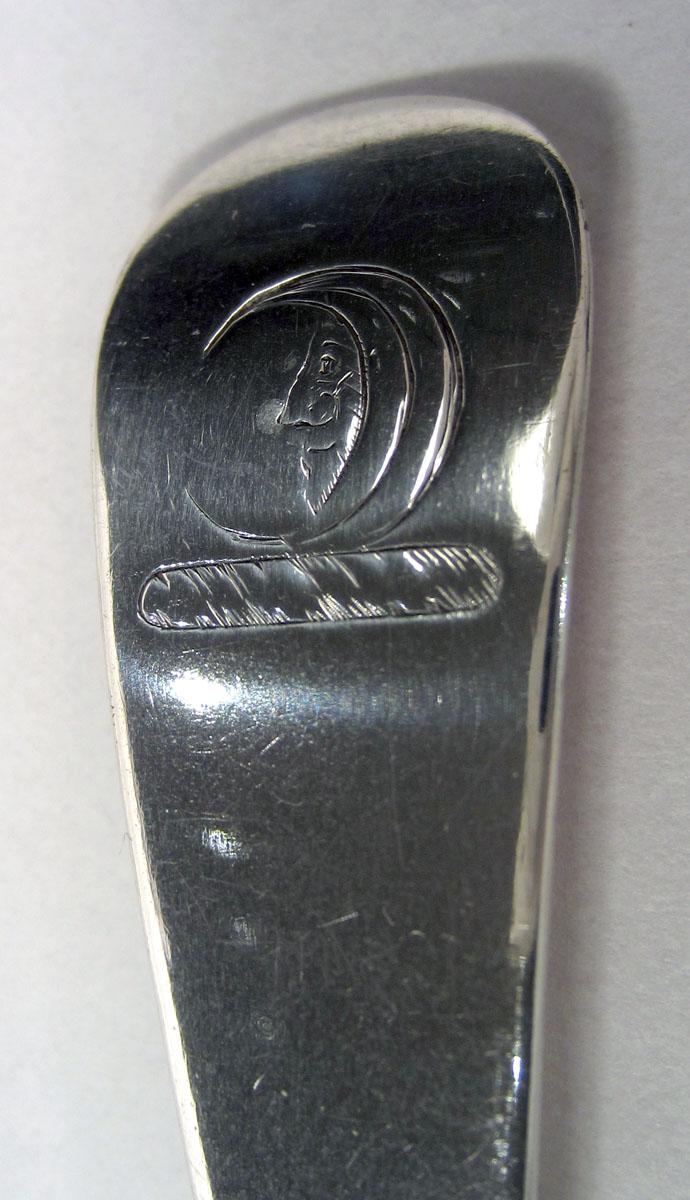 1961.0635.012 Silver Spoon engraved decoration