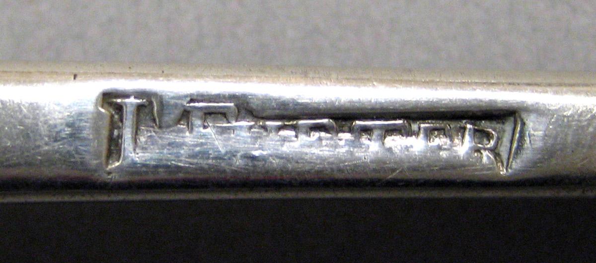 1961.0637.001 Silver Spoon mark