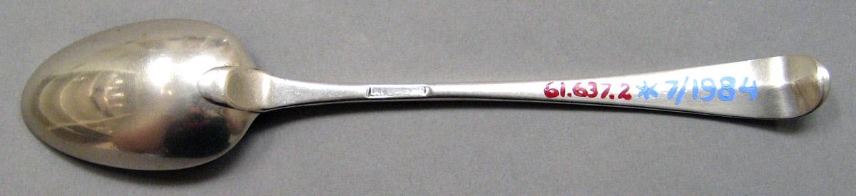 1961.0637.002 Silver Spoon underside