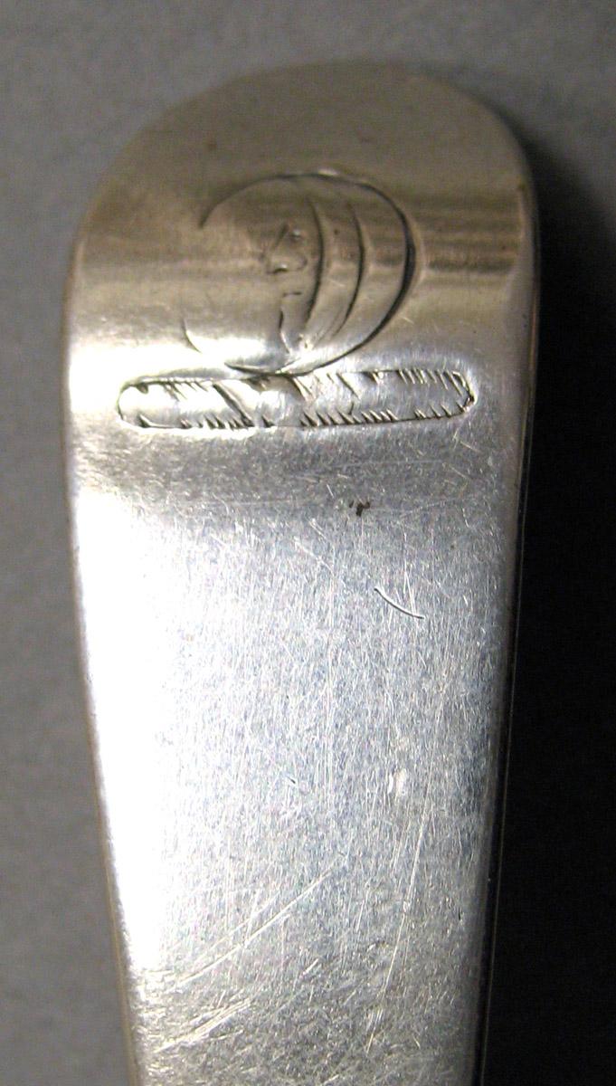1961.0637.002 Silver Spoon engraving