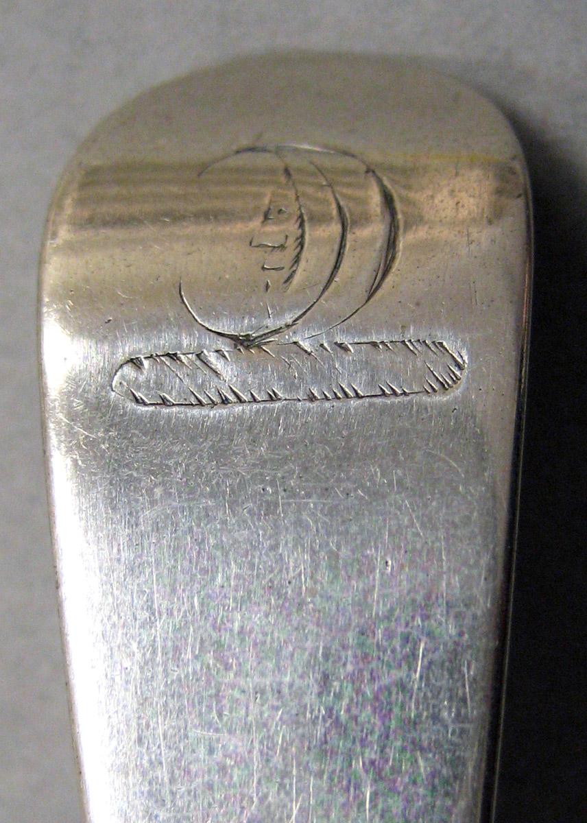1961.0637.003 Silver Spoon engraving