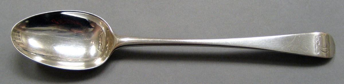 1961.0637.005 Silver Spoon upper surface