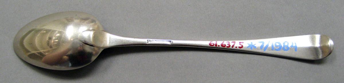 1961.0637.005 Silver Spoon underside