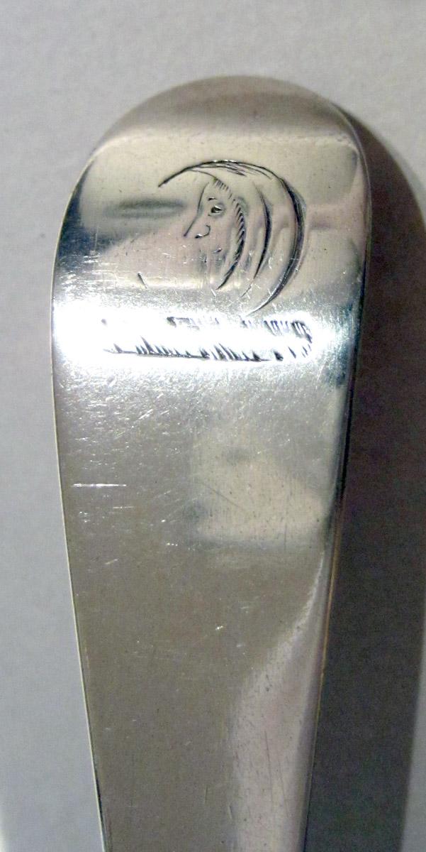 1961.0637.010 Silver Spoon engraved decoration
